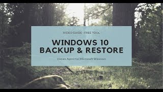 Free Windows 10 Backup amp Restore Tool  How to Backup Windows 10 and Restore Windows 10 Files [upl. by Caril]