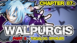 RIMURU vs CLAYMAN  WALPURGIS  Tagalog Spoiler  Tensura Light Novel  Manga Chapter 87 [upl. by Evannia737]