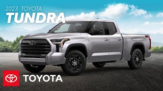 2023 Toyota Tundra Overview  Toyota [upl. by Enyamrahc]