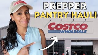 Costco Prepper Pantry Haul for November  What To Stockpile Now [upl. by Annot]