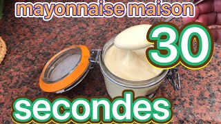 shorts Recette mayonnaise maison 30 secondes [upl. by Sigmund360]