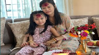 dashain special with my aanie 2080  family vlog ❤ [upl. by Ojahtnamas]