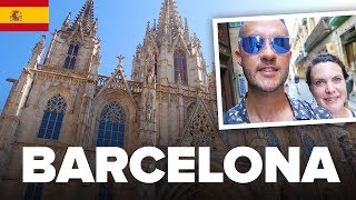 BEAUTIFUL BARCELONA  Exploring the City [upl. by Caine822]