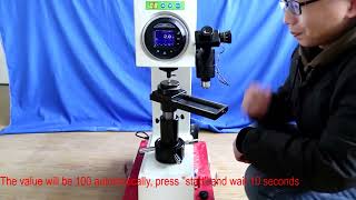 ACCUD RBV150C Vickers Test Hardness Tester [upl. by Nutsud]