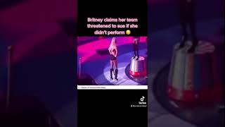 Britney Spears LIVE FOOTAGE  REFUSING to perform exhausted amp overworked [upl. by Mohkos]