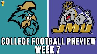 Coastal Carolina Chanticleers vs James Madison Dukes Prediction  Week 6 College Football  101024 [upl. by Nabroc]