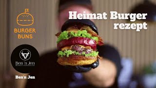 Heimat Burger rezept  Ben n Jen [upl. by Erroll]