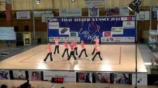 1 místo MČR  Fitness Aerobic  tým FCBHŠ  skvělý výkon pro vítězství 294 2012 [upl. by Ralina]