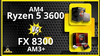 FX 8300 VS RYZEN 5 3600 [upl. by Pelaga]