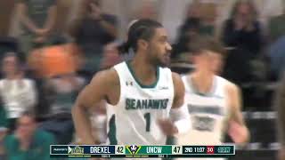 UNCW MBB Highlights vs Drexel  20824 [upl. by Ayrolg]