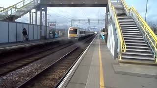 Trains at Rainham station 17224 [upl. by Iron]