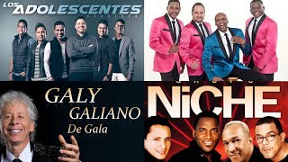 LA SALSA QUE HIZO HISTORIA MIX  NICHEGUAYACAN ADOLESENTES  GALY GALIANO [upl. by Minabe848]