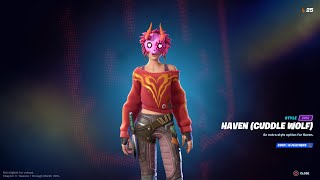 How to Unlock Cuddle Wolf Haven Mask  Fortnite Haven Masks [upl. by Adikam]