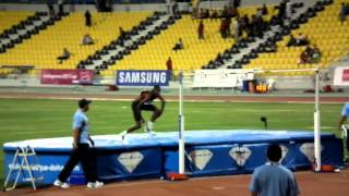 Mutaz Barshim  231m  Diamond League Doha 2011 [upl. by Freedman887]