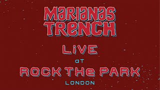 Marianas Trench  Live at Rock the Park [upl. by Aggy603]