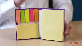 Custom Printed Sticky Note Book with Your Logo  102525 [upl. by Alarice]