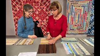 The Quilt Show On The Set with Candace Hassen and Connie Fanders [upl. by Freemon]