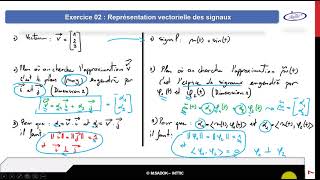 Exercice N°02  Représentation vectorielle des signaux [upl. by Siurtemed]