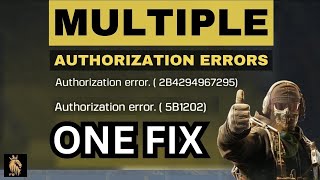 🔧 How to Fix CODM Authorization Errors 5b1203 5b1202 and Other Errors in COD Mobile 🎮 [upl. by Akinek]