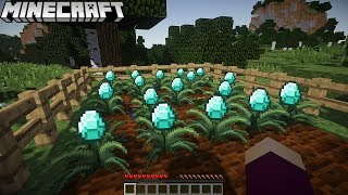 UNENDLICHE DIAMANT PFLANZEN IN MINECRAFT [upl. by Luiza985]