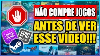 Como Comprar Jogos para PC mais Baratos na Steam Epic Games GOG e Economizar Muito ENTENDA [upl. by Soisinoid153]