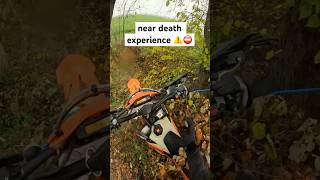 Why you should never drive fast on an unfamiliar road enduro motorcycle ktm exc [upl. by Melise]