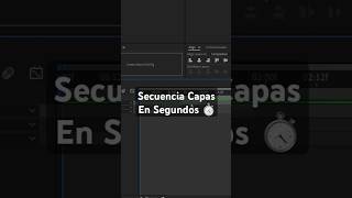 Truco Rápido para Secuenciar Capas en After Effects SIN Moverlas a Mano 🚀🔥 shorts aftereffects [upl. by Uah927]