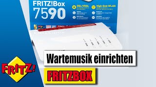 FritzBox 7590  Wartemusik einrichten  Eigene Wartemusik ✅ Tutorial 2024 [upl. by Barboza]