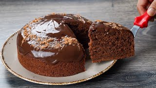 Eggless Chocolate Cake For Christmas Party  Easy amp Quick Process  Chocolate Cake Recipe  No Oven [upl. by Arihsaj]