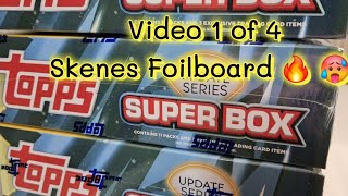 Hot New Release 🔥 2024 Topps Update Super Box Skenes SP Foilboard amp a RC Relic Cheap Fun Rip [upl. by Prosperus]