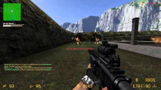 CounterStrike Source Zombie Escape  ZEJurassicParkESCAPEV2 1080p [upl. by Rockwell]