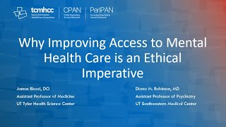 Why Improving Access to Mental Health Care is an Ethical Imperative [upl. by Akiwak]