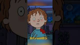 Margaret PRANKS Henry prank halloween scare moodymargaret horridhenry halloweenprank [upl. by Aynod]