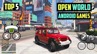 Top 5 Open World Games For Android Download 2024  New Open World Games  Open World Games  HINDI [upl. by Paresh]