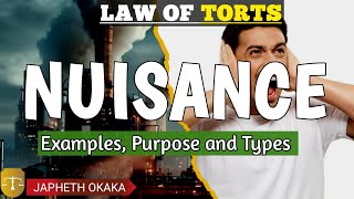 Tort Law  Nuisance Part 1 [upl. by Aroda850]