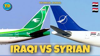 Iraqi Airways VS Syrian Air Comparison 2020 [upl. by Xylia280]