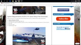 How To Download GTA5 PC Windows 7 Windows 10 [upl. by Burkle716]