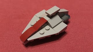 Lego Acclamator Class Assault Ship Speedbuild Star Wars Revenge of the Sith Attack of the Clones [upl. by Hgielek]