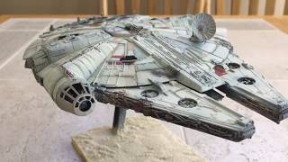 BANDAI 1144 Millennium Falcon build [upl. by Madda]