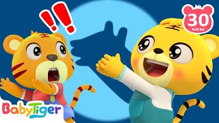 Shadow Puppet Song amp More Animal Songs amp Nursery Rhymes  BabyTiger [upl. by Jules420]