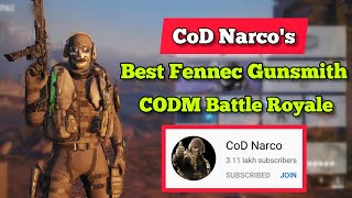 CoD Narcos BEST Fennec Gunsmith  CODM BR  Gunsmith at 042 [upl. by Esetal]