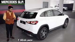 Mercedes GLA 2023  Walkaround in Hindi  Team Car Delight [upl. by Lenej]