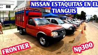 Nissan estaquitas Np300 y Nissan Frontier pickup en el tianguis de autos de brenamiel Oaxaca [upl. by Casilde269]