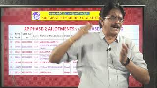 SRI GOSALITES  NEET 2023  AP PHASE2 ALLOTMENTS amp DOUBT CLARIFICATIONS OF PARENTS [upl. by Ahsenot]