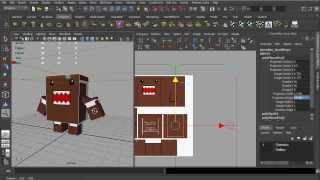 Introduction to Planar Mapping Projection with Autodesk Maya [upl. by Remo321]