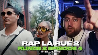 Ego disst eigenes Team 👀 Runde 2 Folge 4  KC Rebell Reaction Rap La Rue 2 💯 [upl. by Mairem]