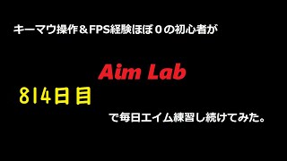 【Aim Lab】エイム練習【８１４日目】 [upl. by Teyut]