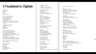 IL FEUDALESIMO DIGITALE Poesia di Daniele Verzetti Rockpoeta® [upl. by Shepherd]