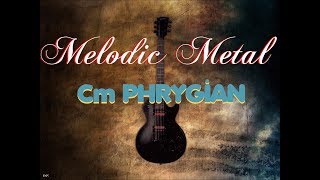 Melodic Metal Backing Track  C Phrygian Cm  110bpm [upl. by Belanger5]