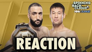 REACTION Muhammad vs Rakhmonov Pantoja vs Asakura Headline UFC 310  Spinning Back Clique [upl. by Fayina]